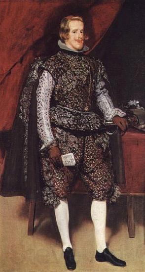 Diego Velazquez Philip IV. in Brown and Silver France oil painting art